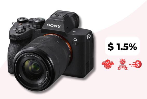 Cầm Máy Ảnh Lãi Suất Thấp