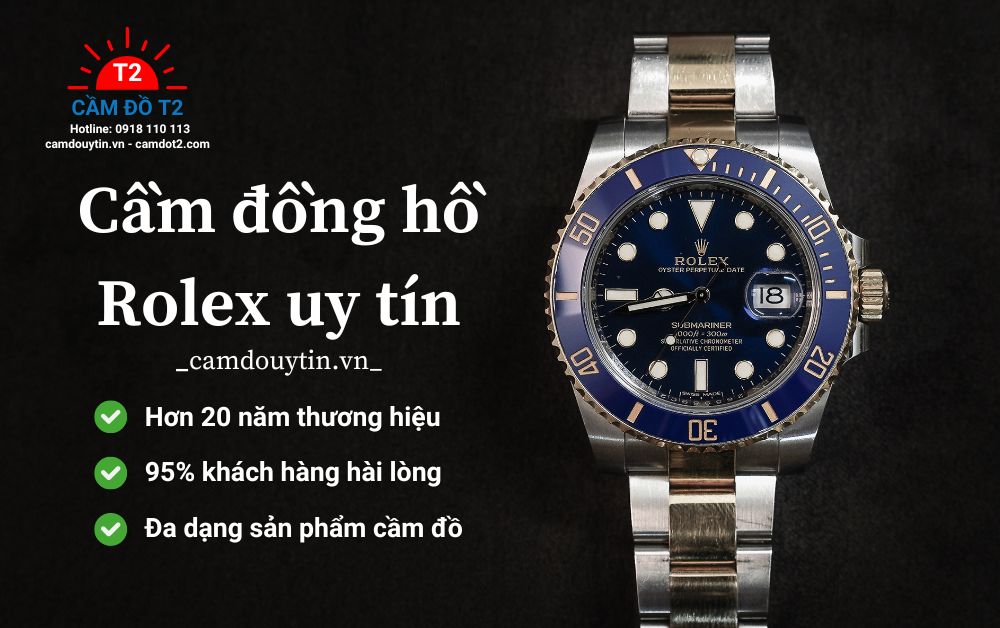 Cầm đồng hồ Rolex | Camdouytin.vn