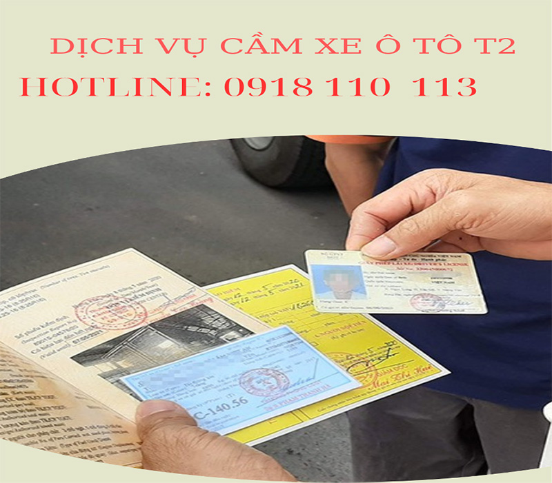 Giấy tờ khi cầm xe ô tô